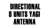 DIRECTIONAL-8-UNITS-YAGI-ANTENNA