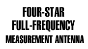 FOUR-STAR-FULL-FREQUENCY-MEASUREMENT-ANTENNA